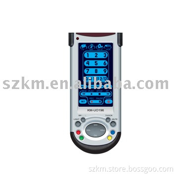 universal remote control with touch screen panel